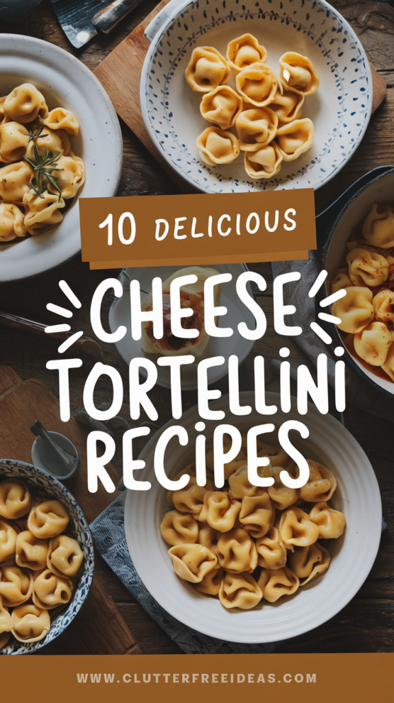 10 cheese tortellini recipes 1