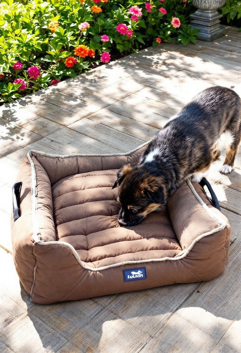 25 Diy Dog Bed Ideas 17 Portable canine sleeping solution