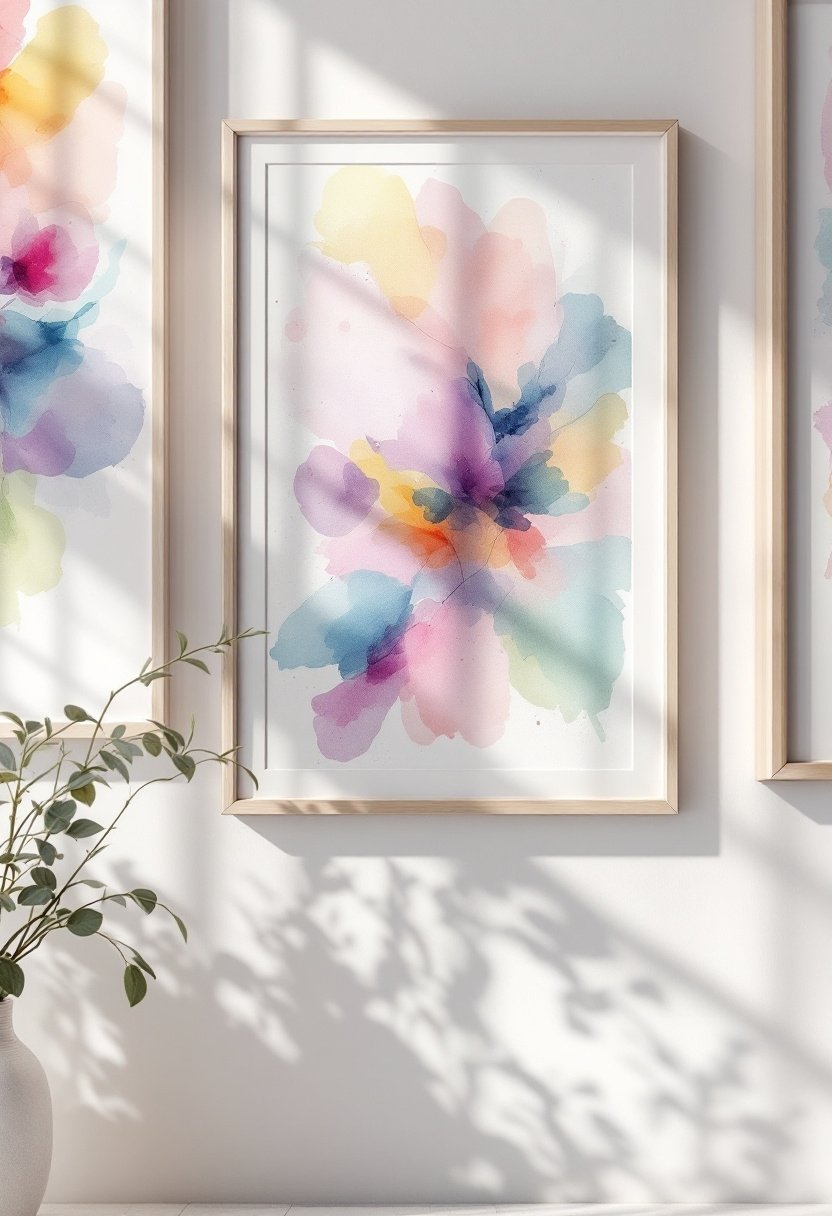 20 Diy Wall Art Ideas That Instantly Transform Any Room 19 Vibrant watercolor art prints