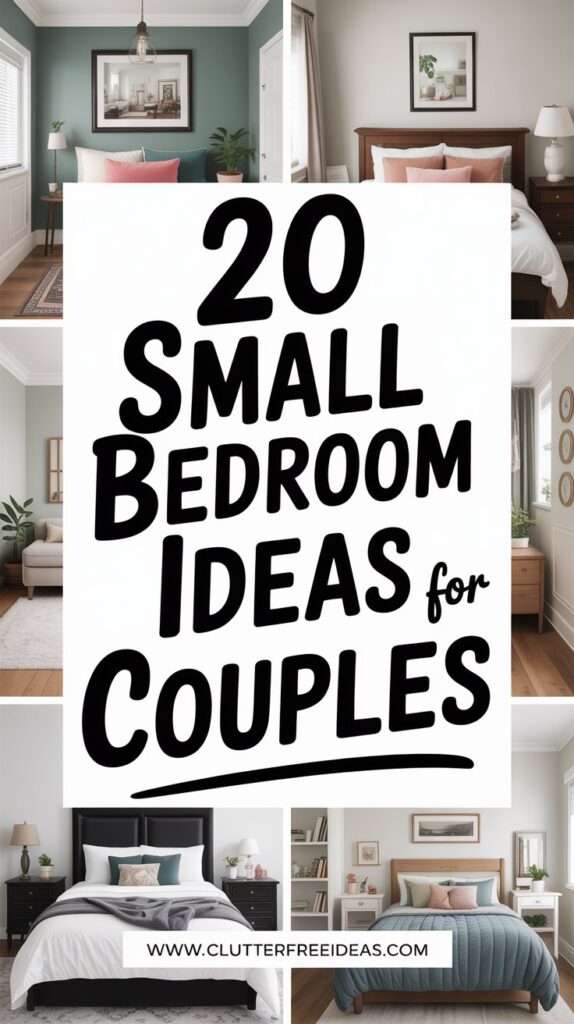 20 Cozy Small Bedroom Ideas For Couples To Maximize Space 1 20 small bedroom ideas for couples