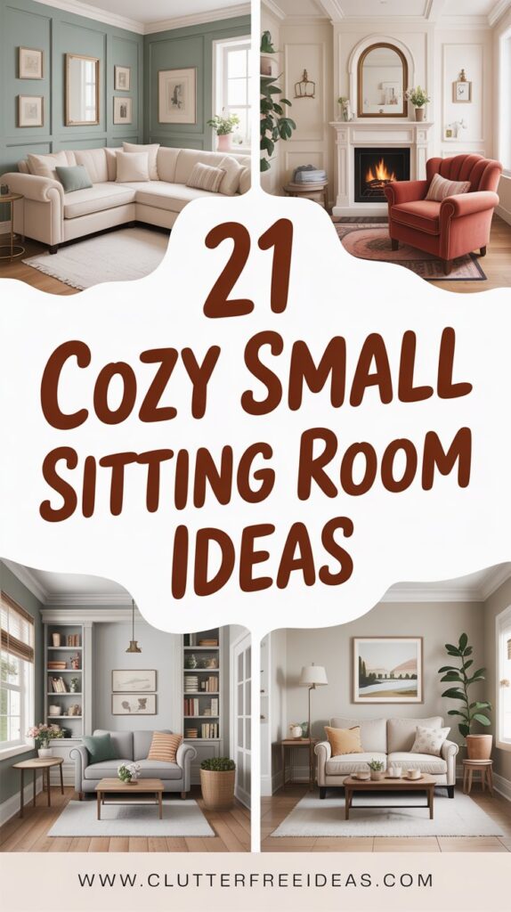 21 Cozy Small Sitting Room Ideas For Every Budget 1 21 cozy small sitting room ideas