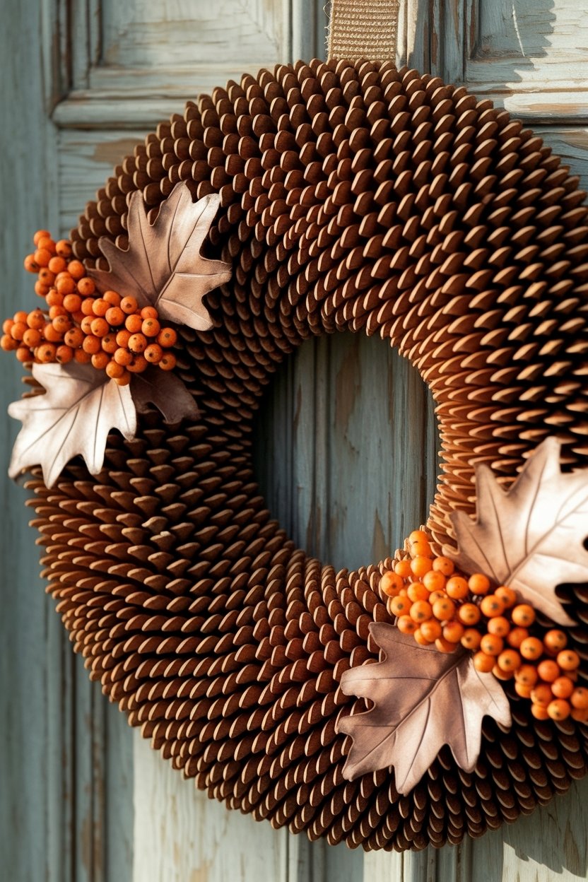 15 Beautiful Pine Cone Crafts For Every Season 2 Autumn pine cone decor