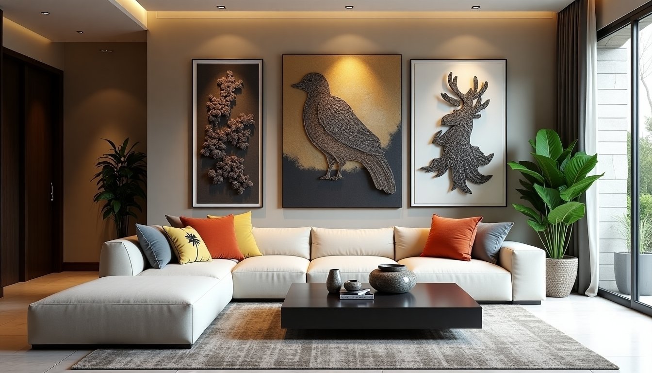 20 Stunning Living Room Wall Decor Ideas 1 Beautiful living room designs