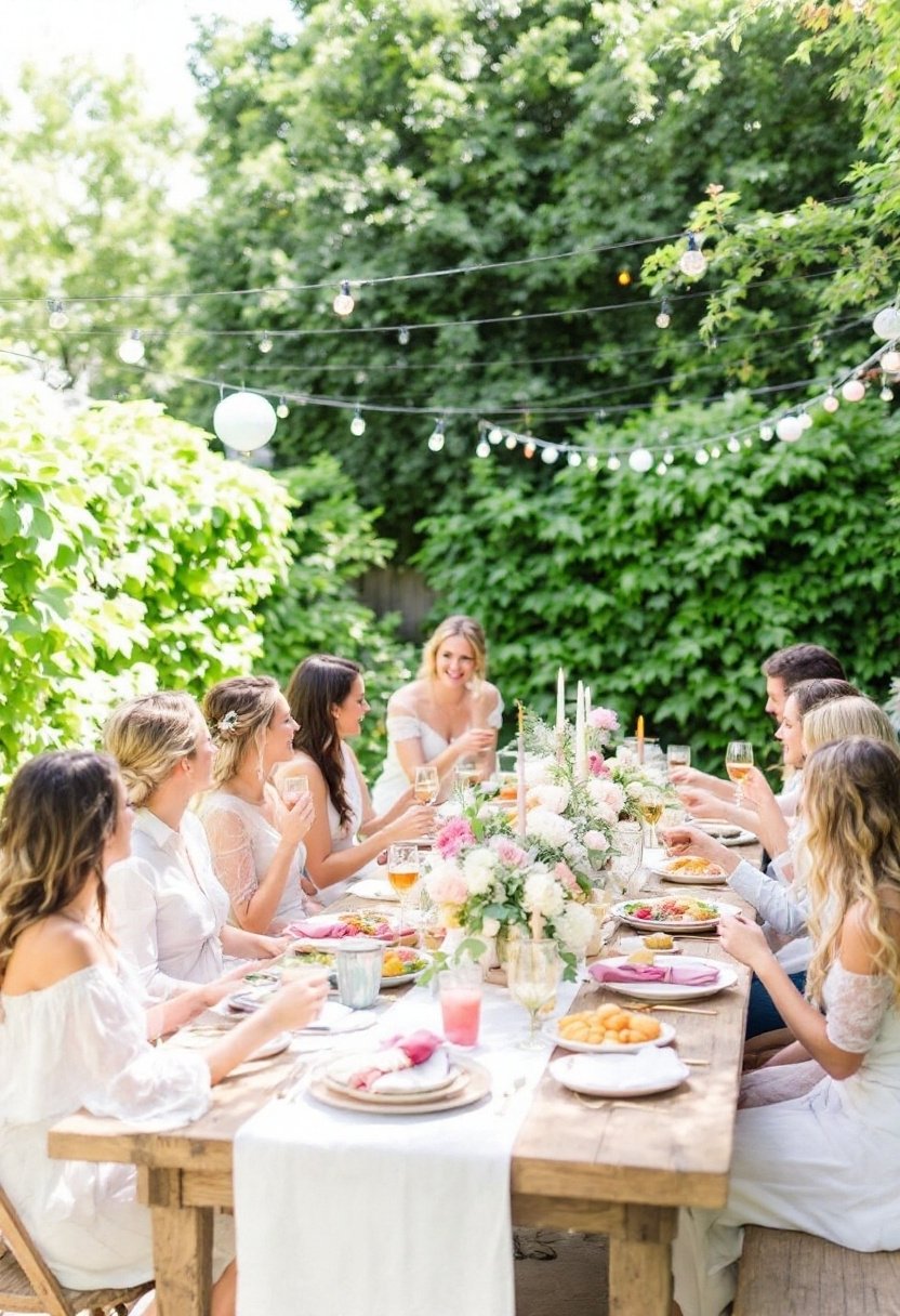 25 Backyard Wedding Ideas On A Budget 24 Brunch wedding budget savings