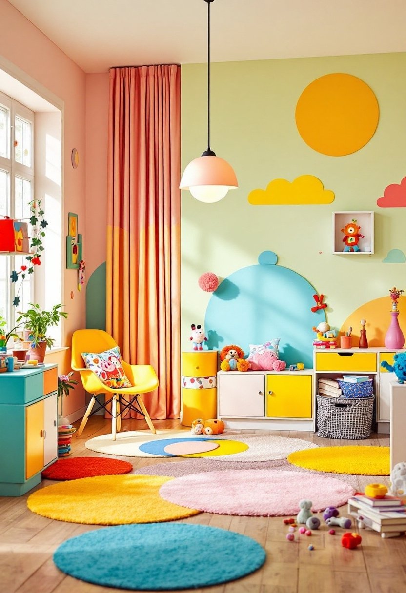 20 Fun &Amp; Functional Ikea Kids Room Ideas 13 Cheerful pendant lights brighten