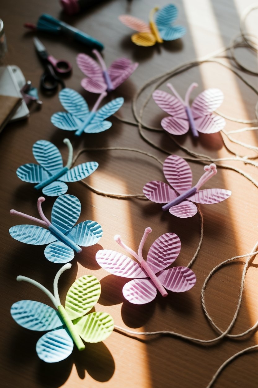 10 Butterfly Crafts For Kids That Spark Creativity 11 Colorful cupcake liner butterflies