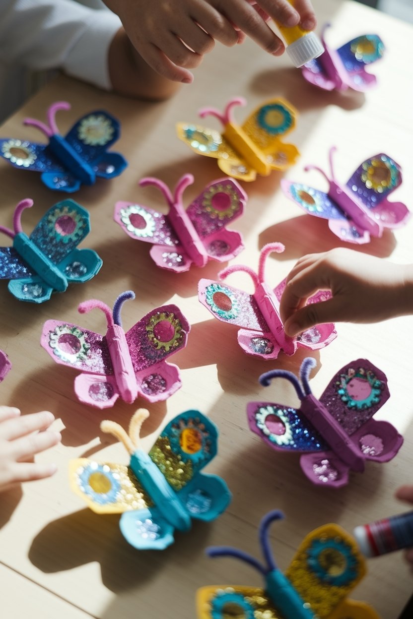 10 Butterfly Crafts For Kids That Spark Creativity 7 Colorful egg carton butterflies