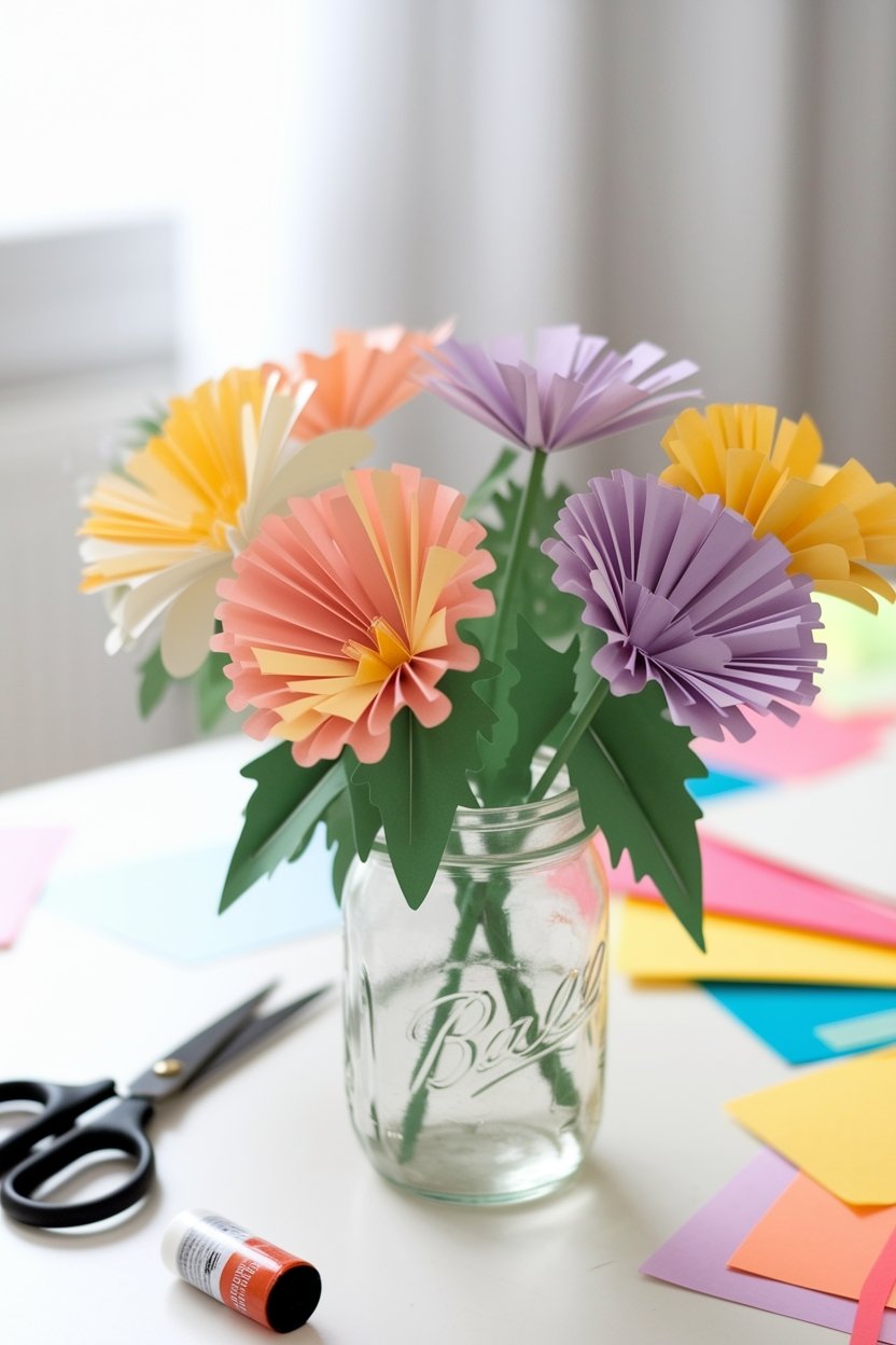 21 Easy Diy Paper Crafts Perfect For Beginners 3 Crafting lasting paper blooms