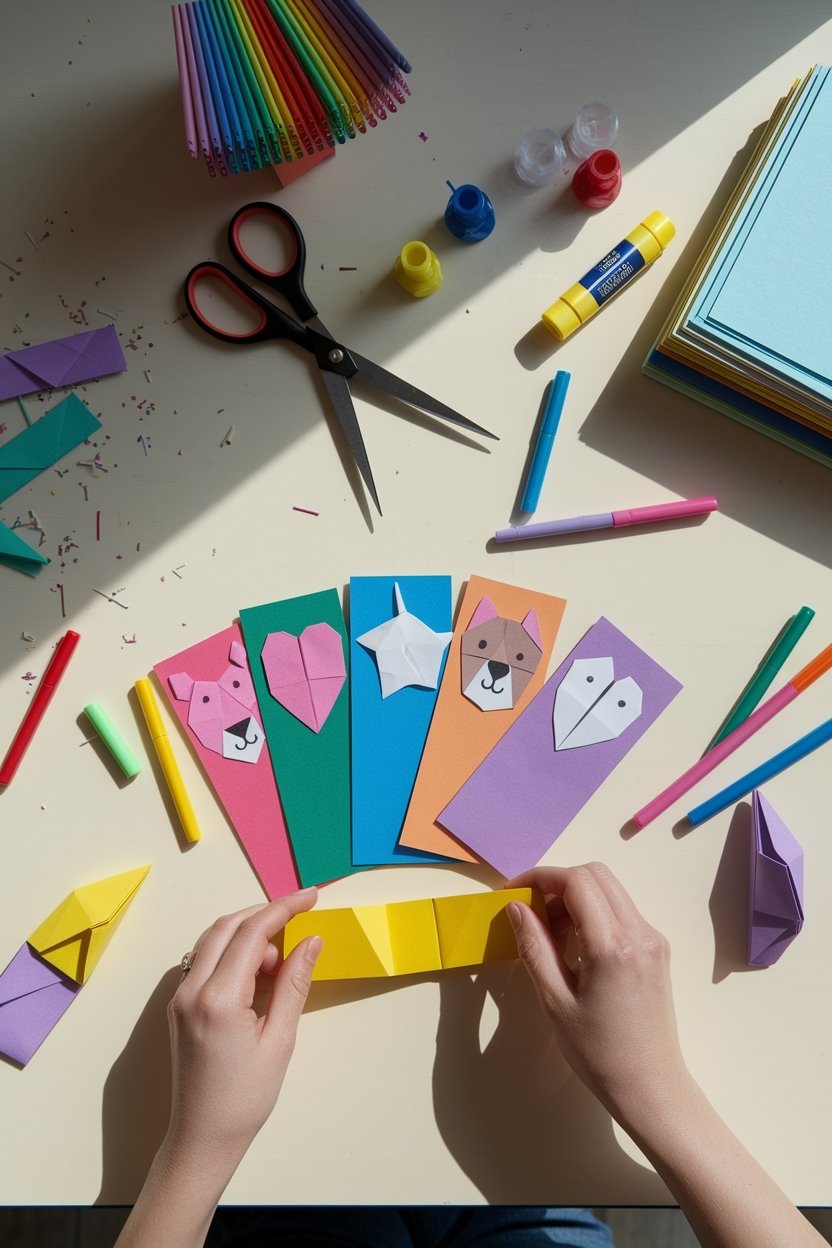 21 Easy Diy Paper Crafts Perfect For Beginners 4 Creative diy bookmark projects