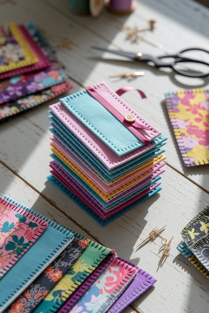 20 Scrap Fabric Projects You Can Sew In An Afternoon 7 Creative fabric bookmark crafting