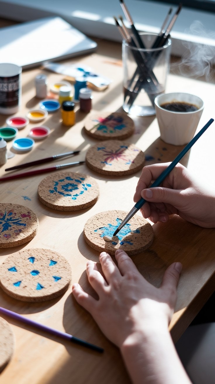 25 Dollar Tree Diy Crafts For Adults 24 Custom coasters as gifts