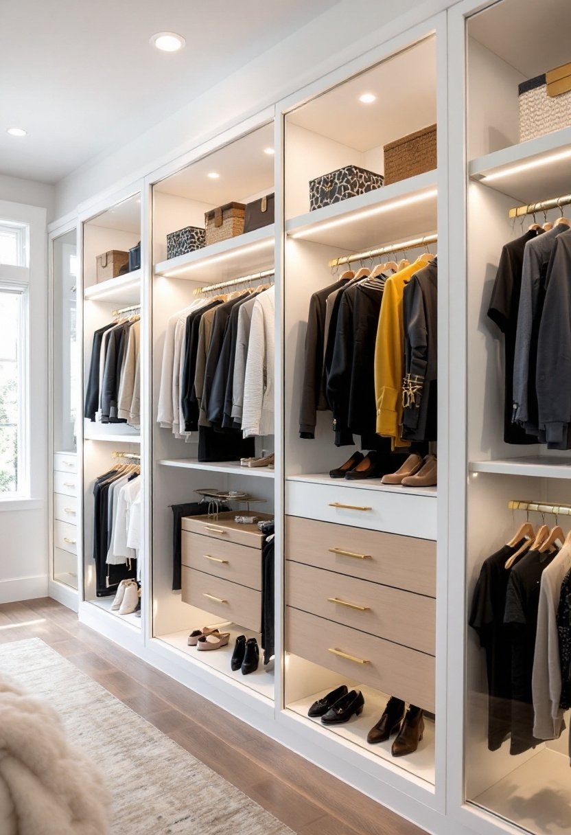 15 Ikea Pax Hacks For A Dream Closet 13 Customizable closet layout design