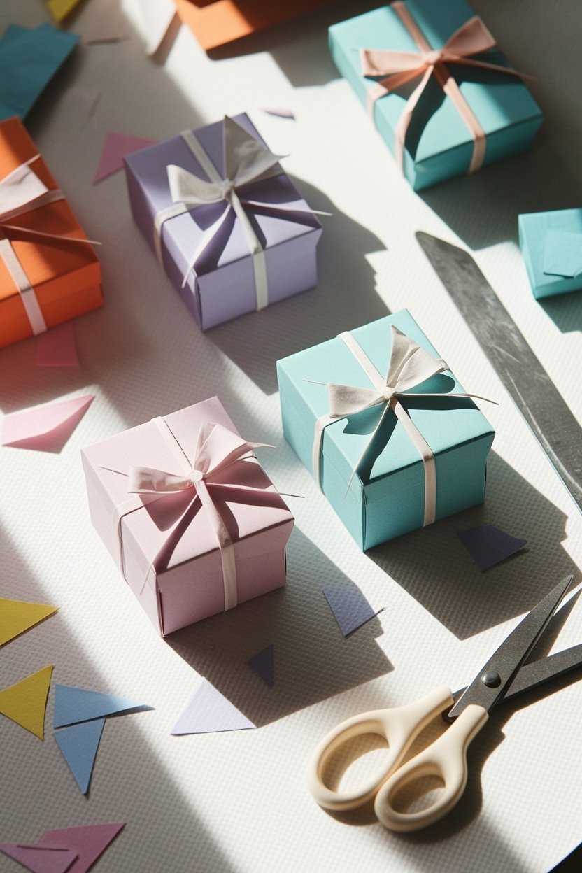 21 Easy Diy Paper Crafts Perfect For Beginners 7 Customizable decorative gift boxes