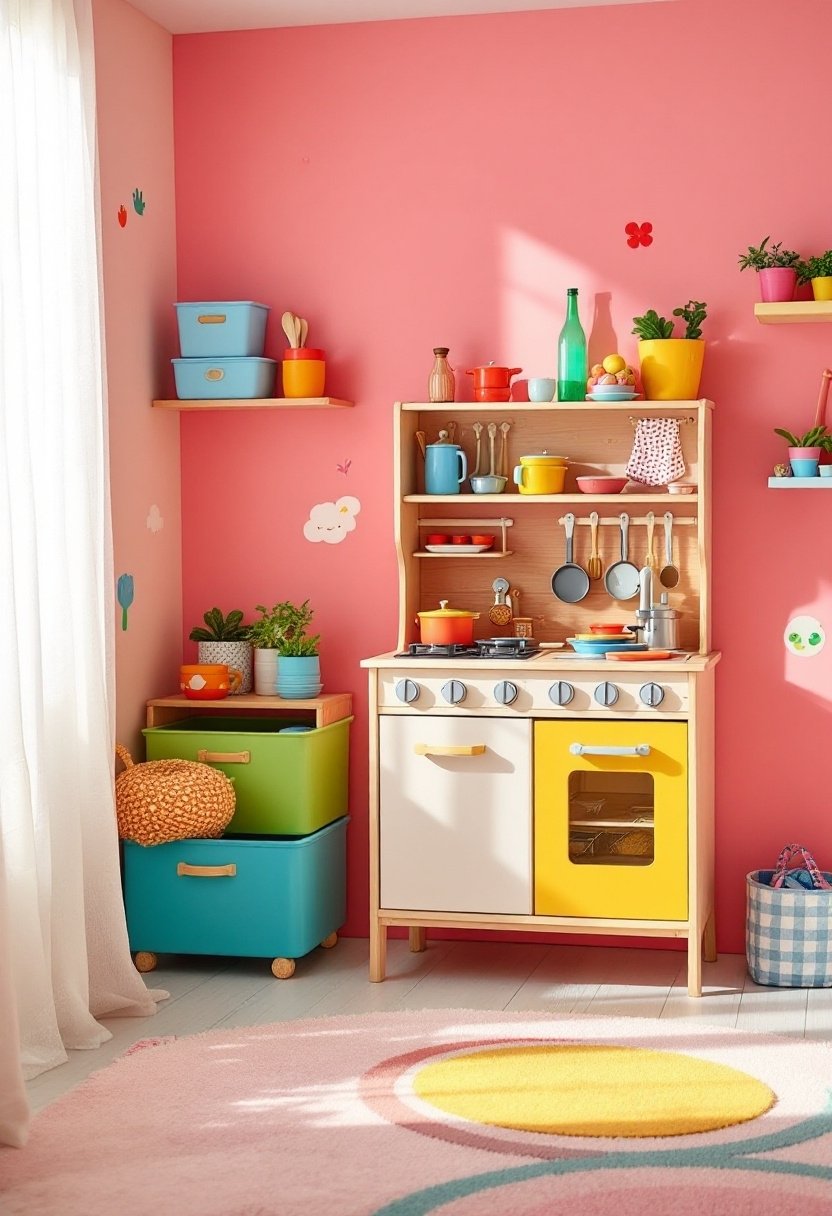 20 Fun &Amp; Functional Ikea Kids Room Ideas 11 Customizable imaginative play kitchen
