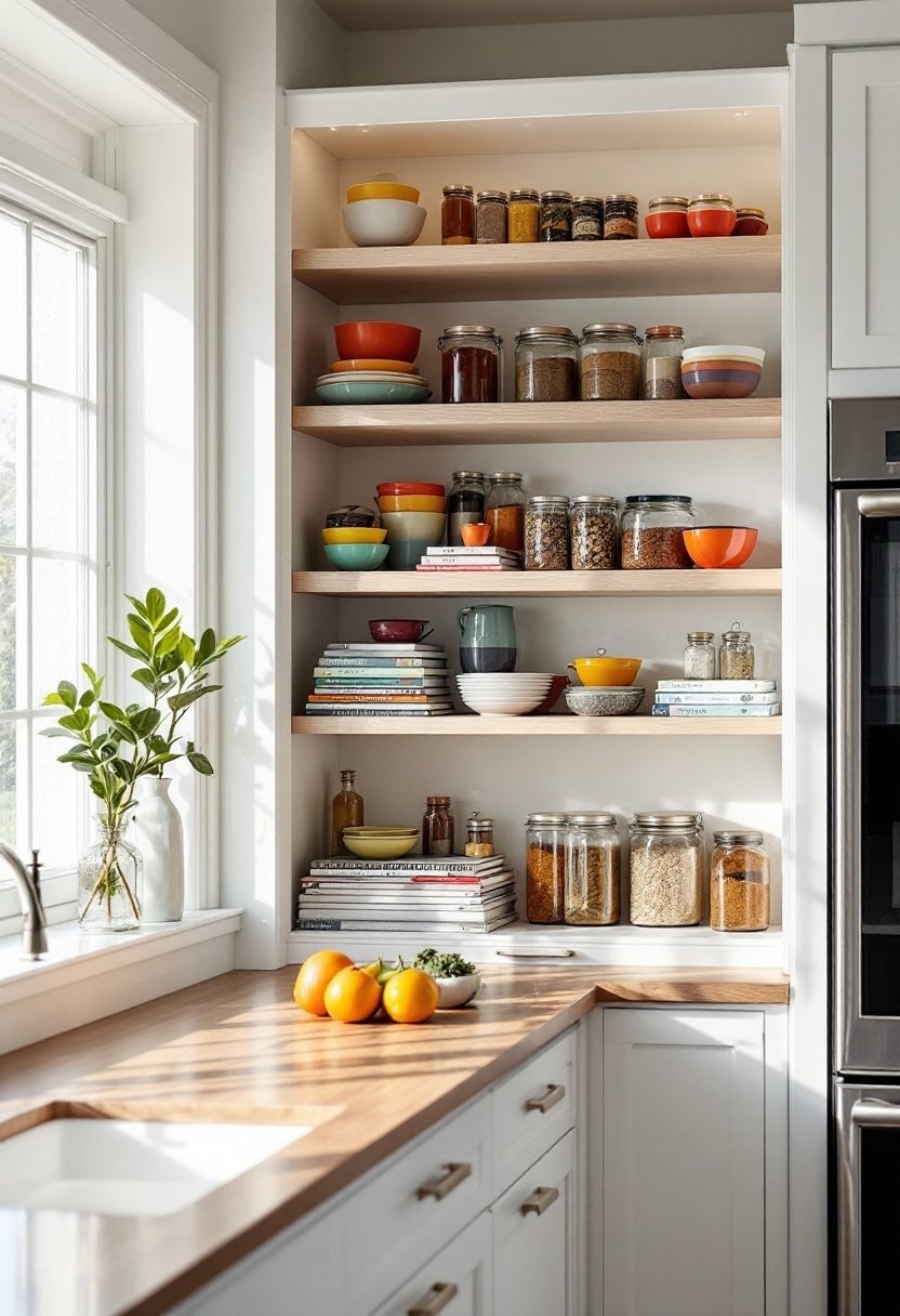 20 Stylish Ikea Kallax Ideas For Storage 14 Efficient kitchen organization solution