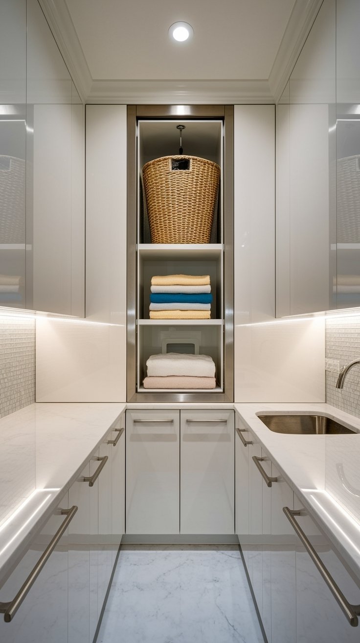 21 Inspiring Small Laundry Room Ideas 16 Efficient laundry room solution