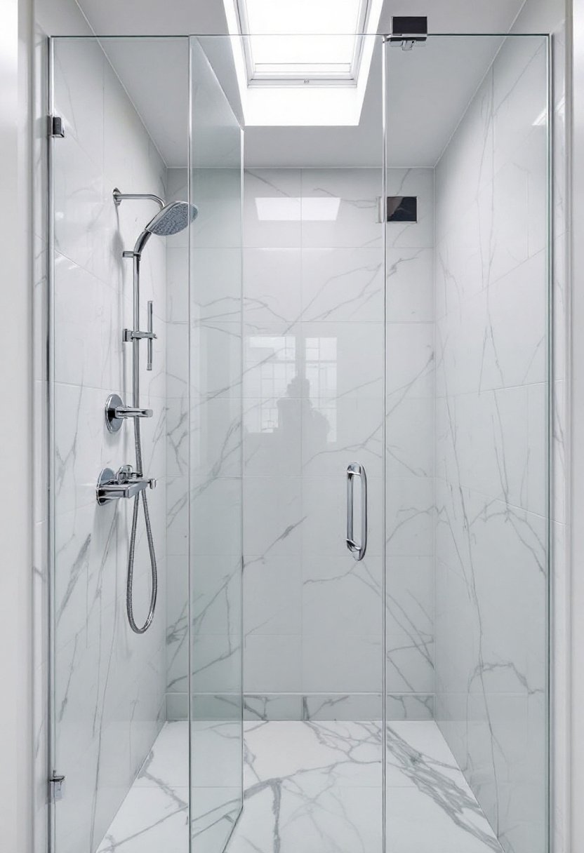 20 Tiny Bathroom Ideas That Wow 5 Frameless glass shower benefits