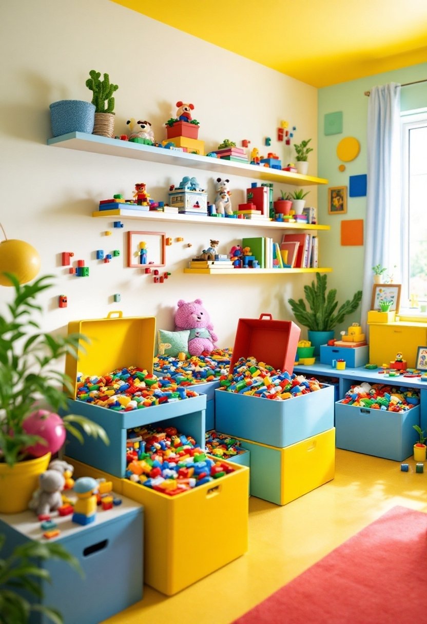 20 Fun &Amp; Functional Ikea Kids Room Ideas 14 Fun functional lego storage