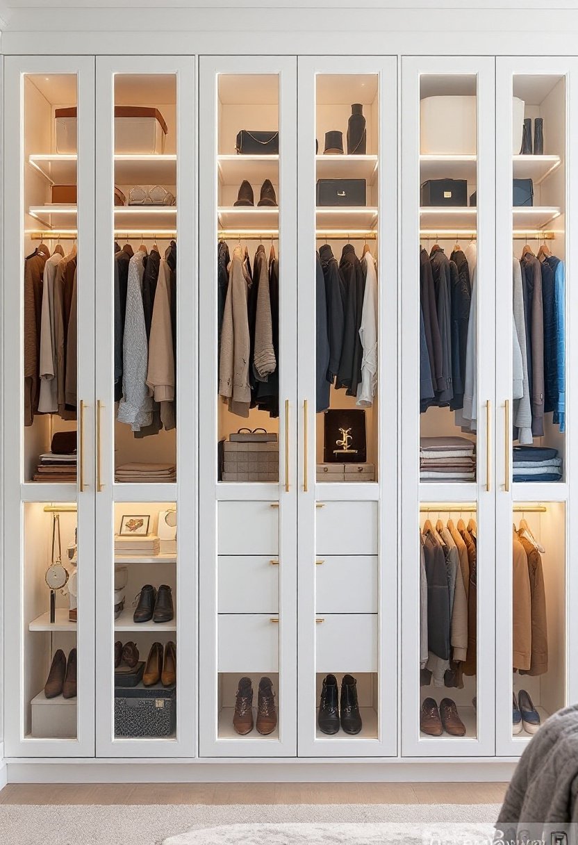 15 Ikea Pax Hacks For A Dream Closet 3 Illuminate your closet effectively