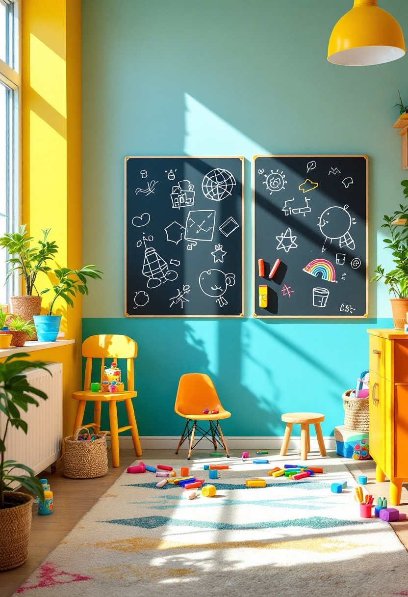 20 Fun &Amp; Functional Ikea Kids Room Ideas 21 Interactive creative wall art