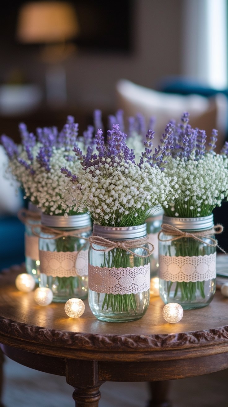 25 Dollar Tree Diy Crafts For Adults 2 Mason jar centerpiece ideas