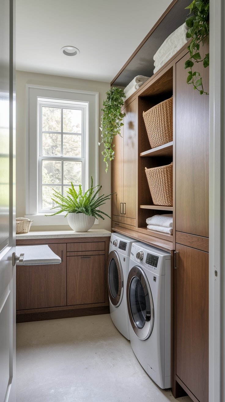 21 Inspiring Small Laundry Room Ideas 11 Maximize hidden storage solutions