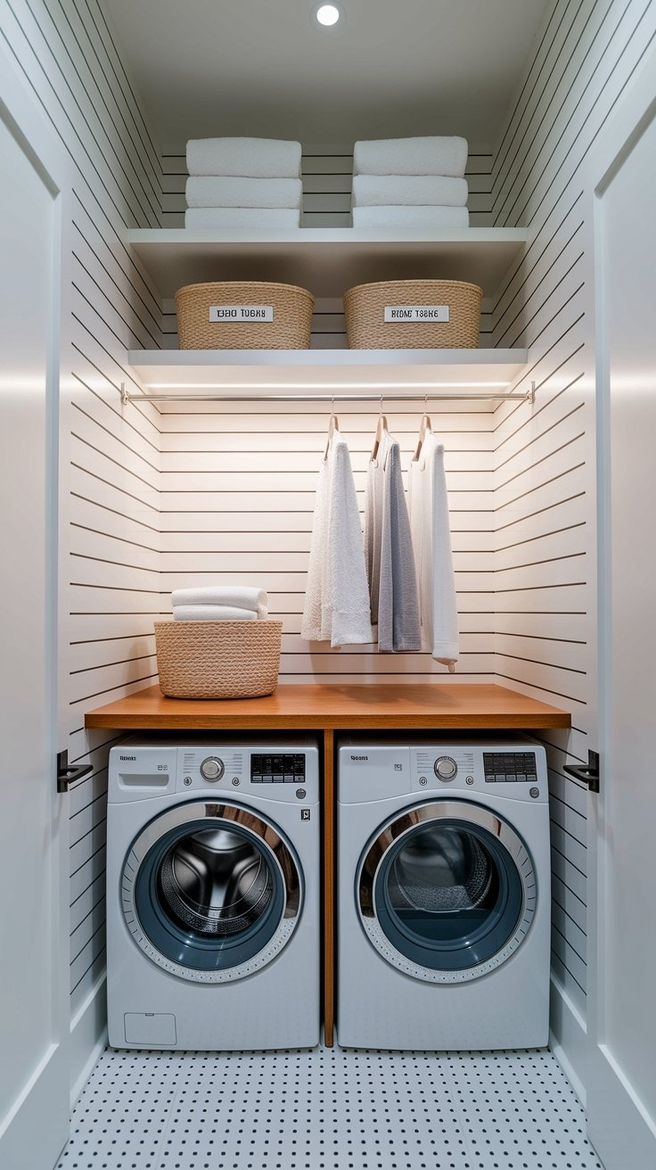 21 Inspiring Small Laundry Room Ideas 2 Maximize laundry room storage