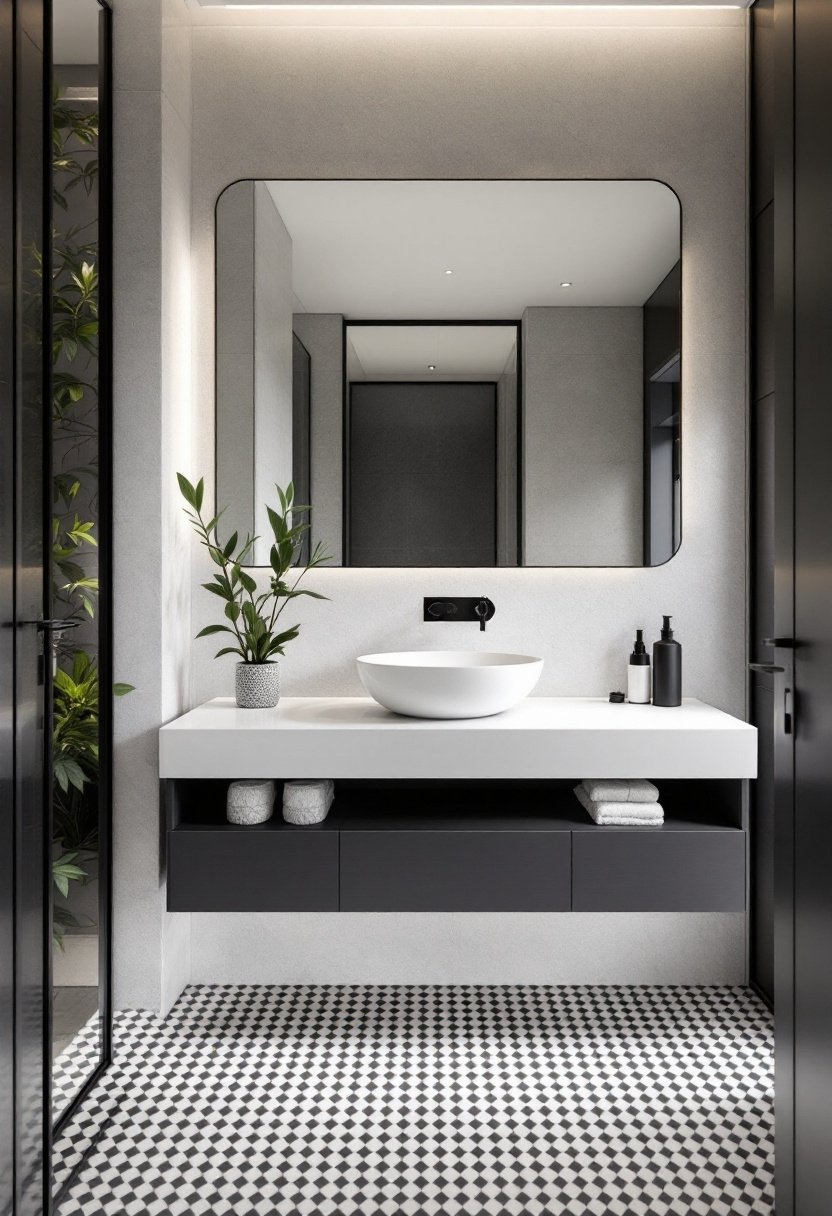 20 Tiny Bathroom Ideas That Wow 3 Maximize space enhance style