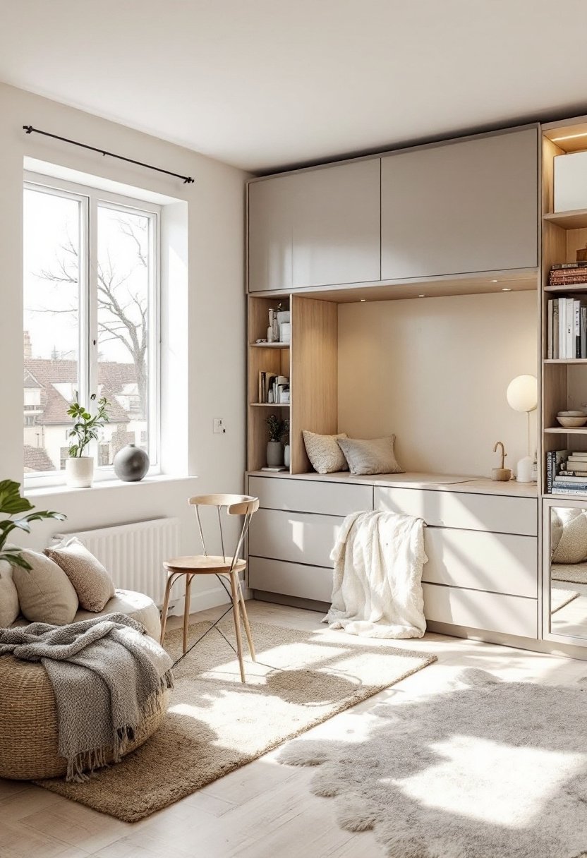 20 Small Bedroom Ideas To Maximize Space 2 Maximize space with versatility