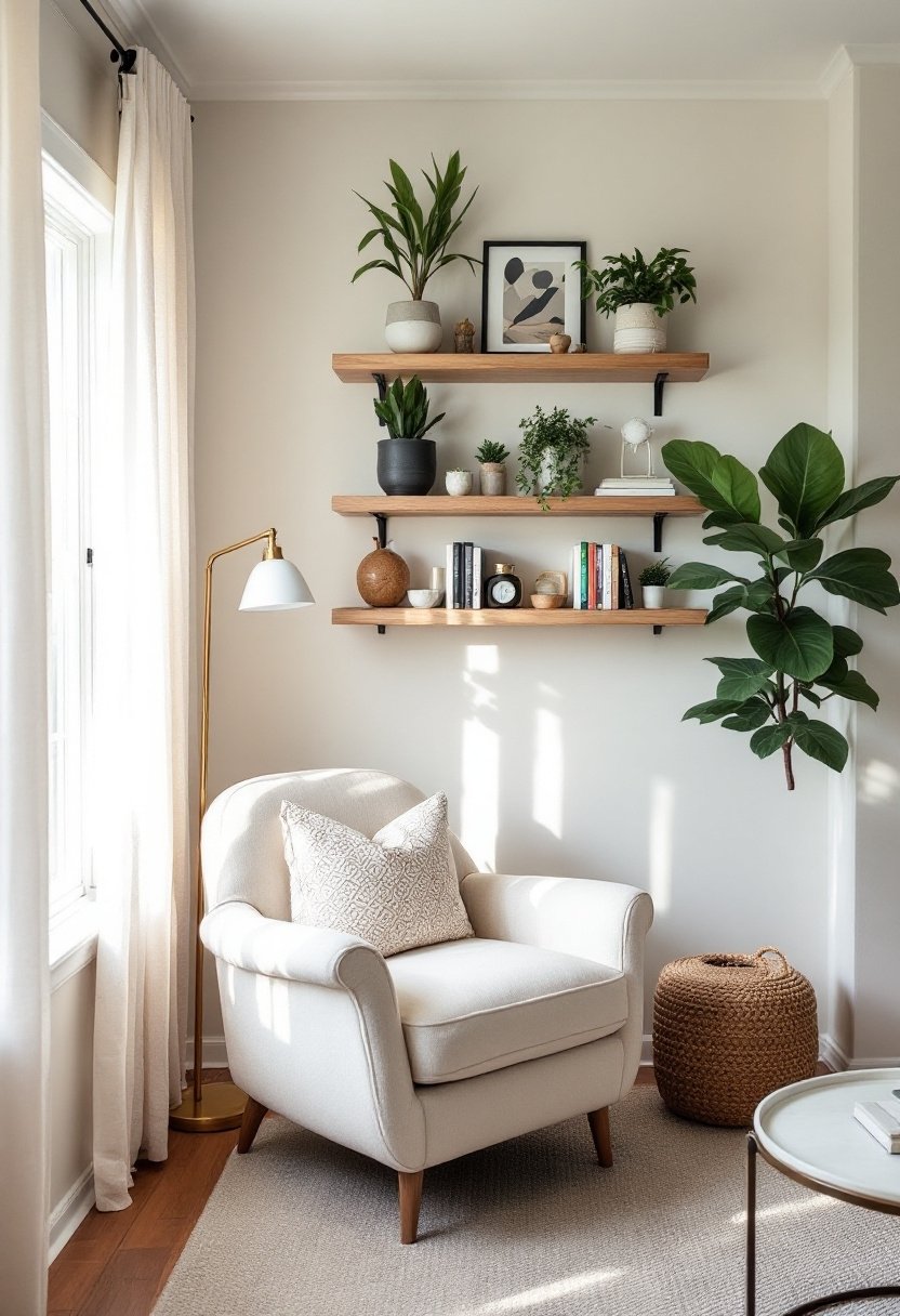 21 Cozy Small Sitting Room Ideas For Every Budget 14 Maximize vertical space creatively