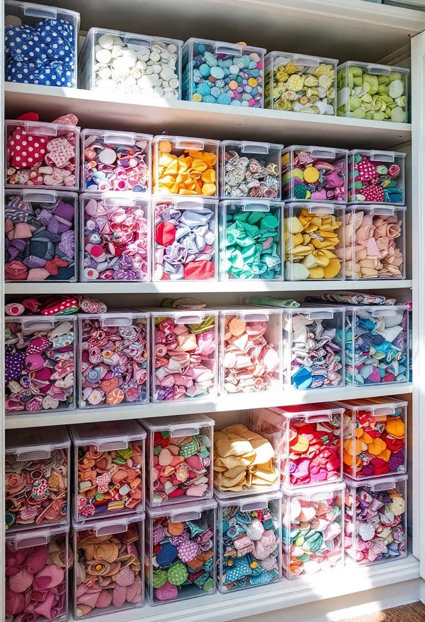 21 Craft Closet Organization Hacks You'Ll Love 19 Organize fabric scraps efficiently