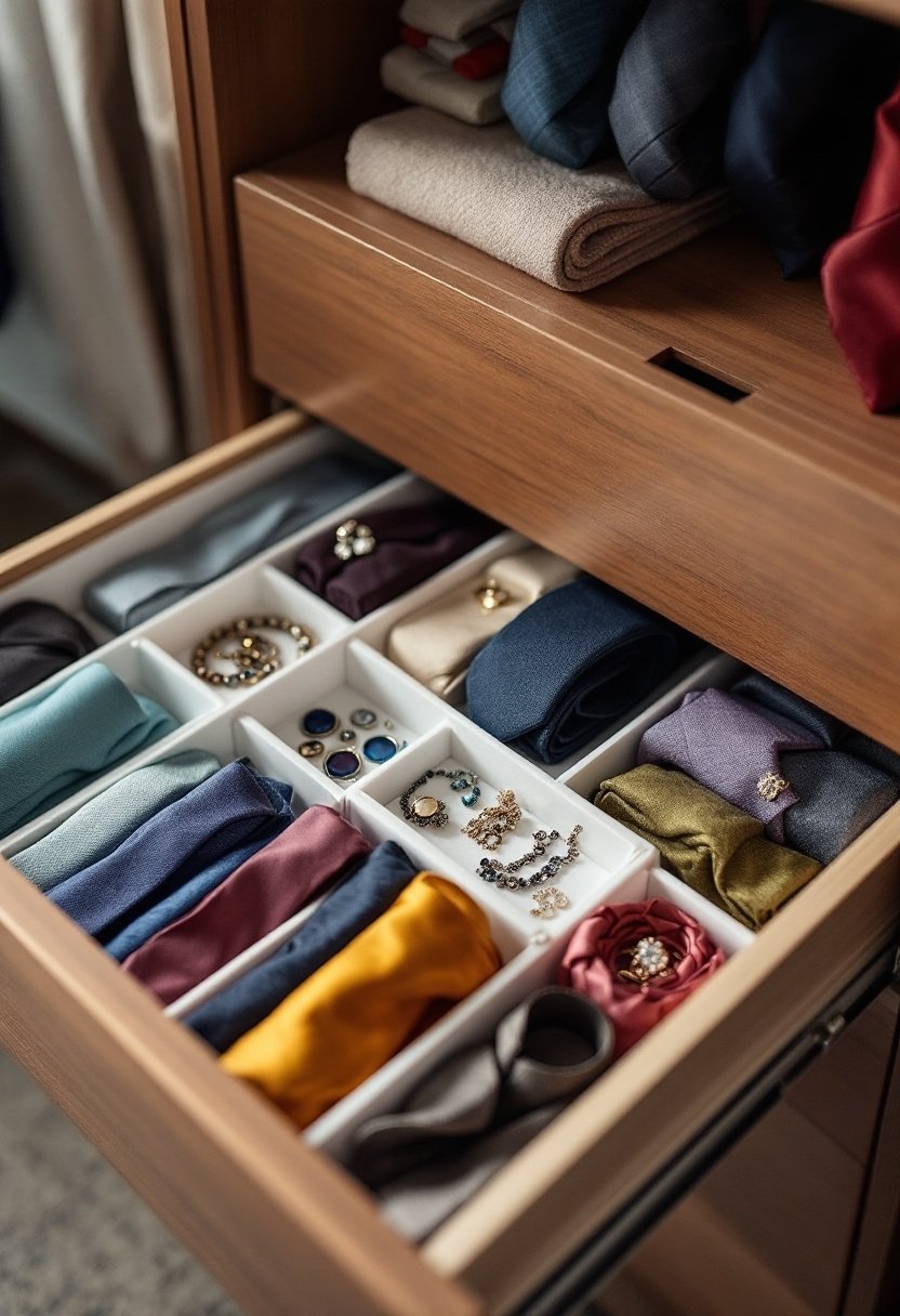 15 Ikea Pax Hacks For A Dream Closet 4 Organize small items efficiently