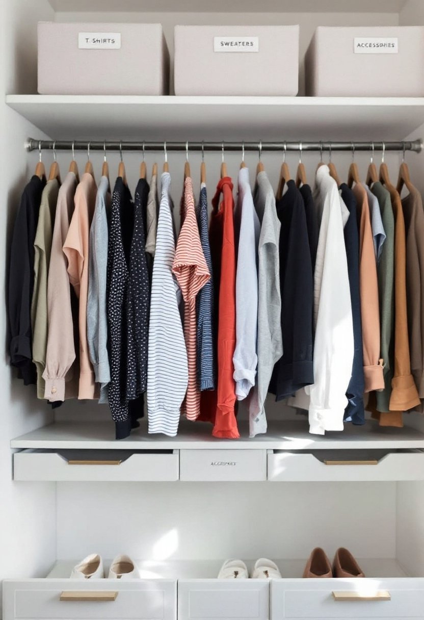 21 Bedroom Organization Ideas That Work 10 Organize with clear labels