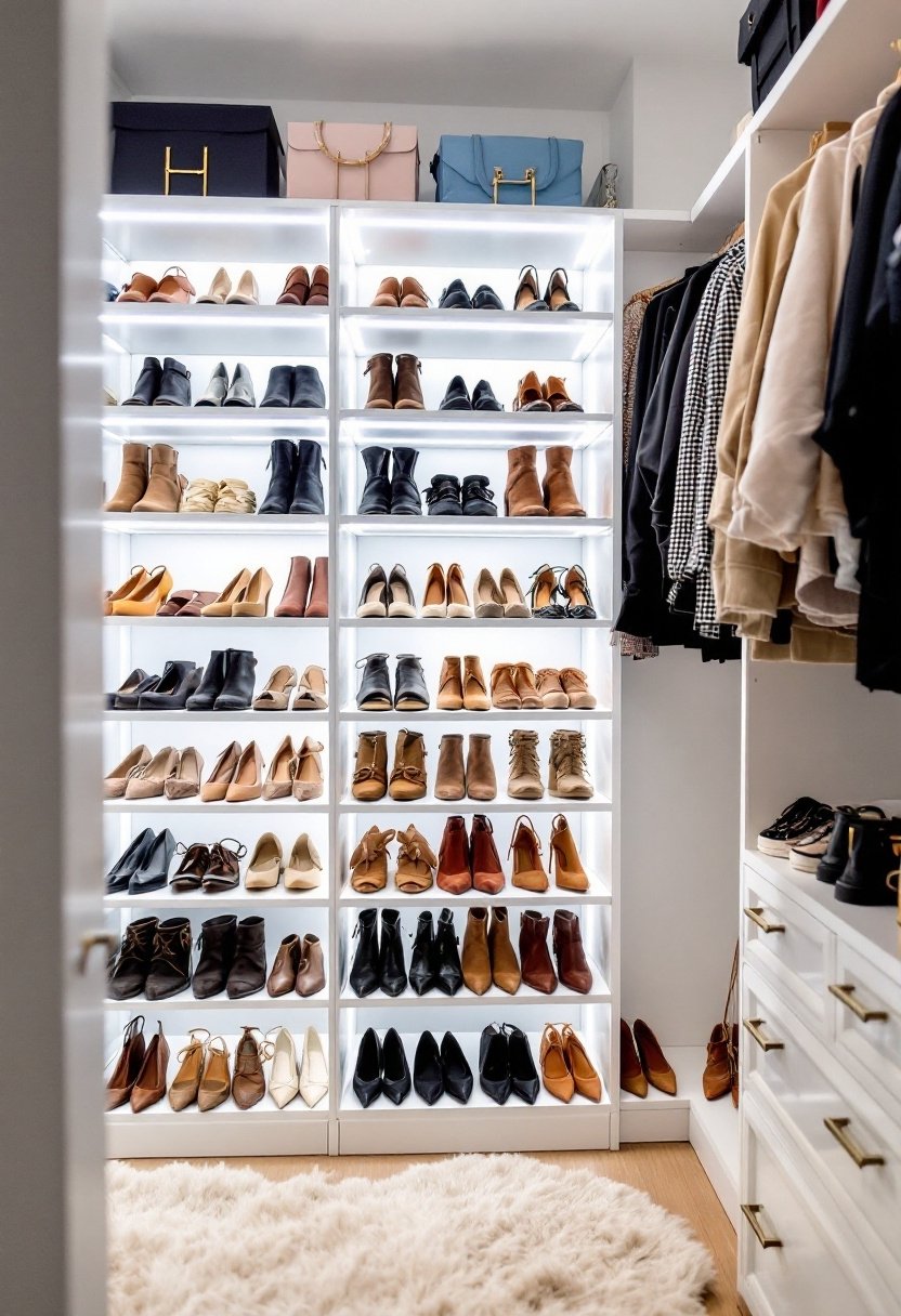 15 Ikea Pax Hacks For A Dream Closet 9 Organized shoe storage solutions