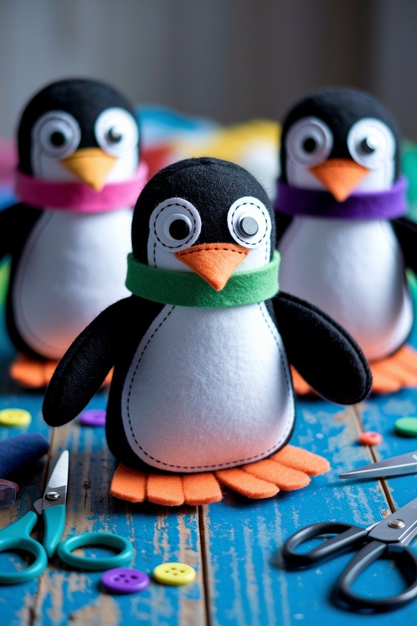 10 Adorable Penguin Crafts Kids Will Love To Make 3 Penguin puppet show craft