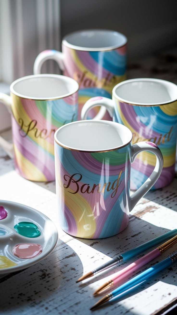 20 Beautiful Mug Painting Ideas 19 Personalize your mug creatively