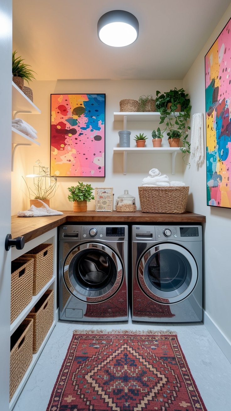 21 Inspiring Small Laundry Room Ideas 22 Personalized laundry room decor