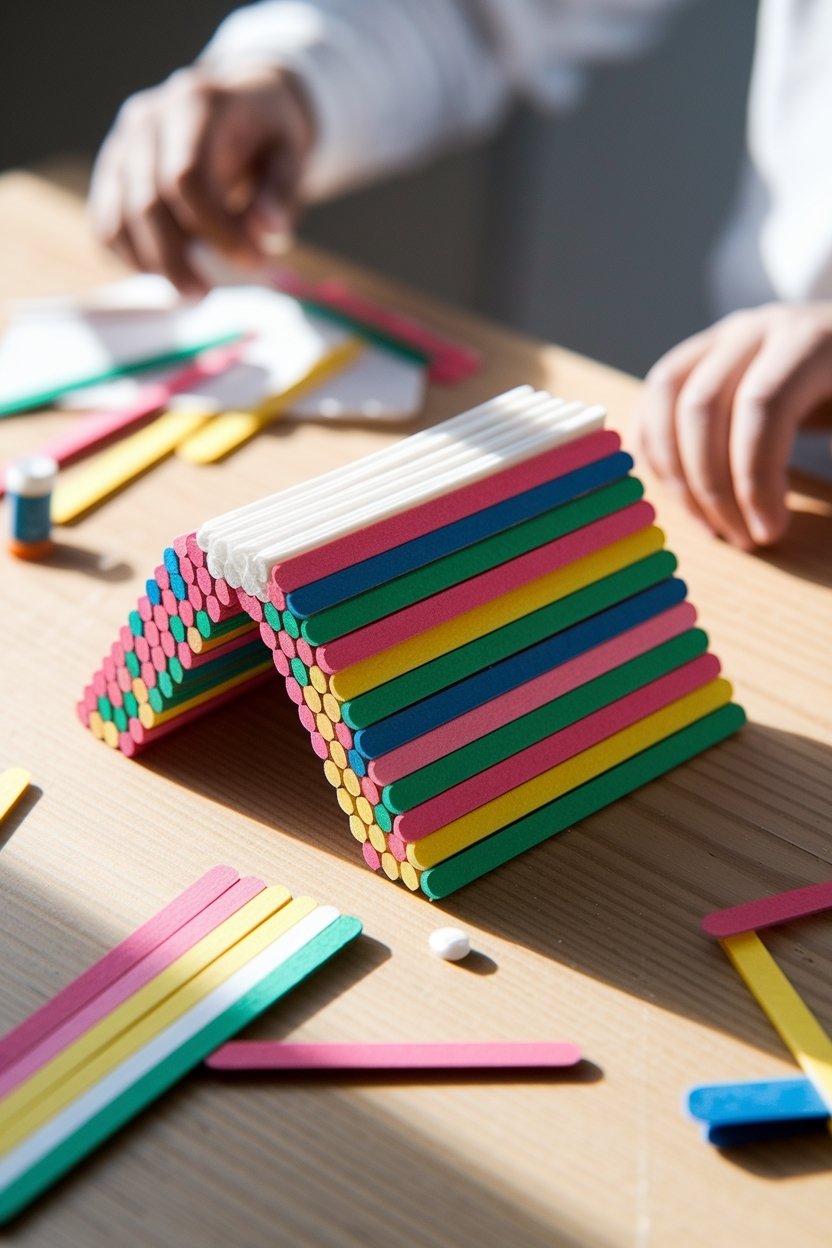 15 Creative Popsicle Stick Crafts For Kids And Adults 10 Popsicle stick napkin holder