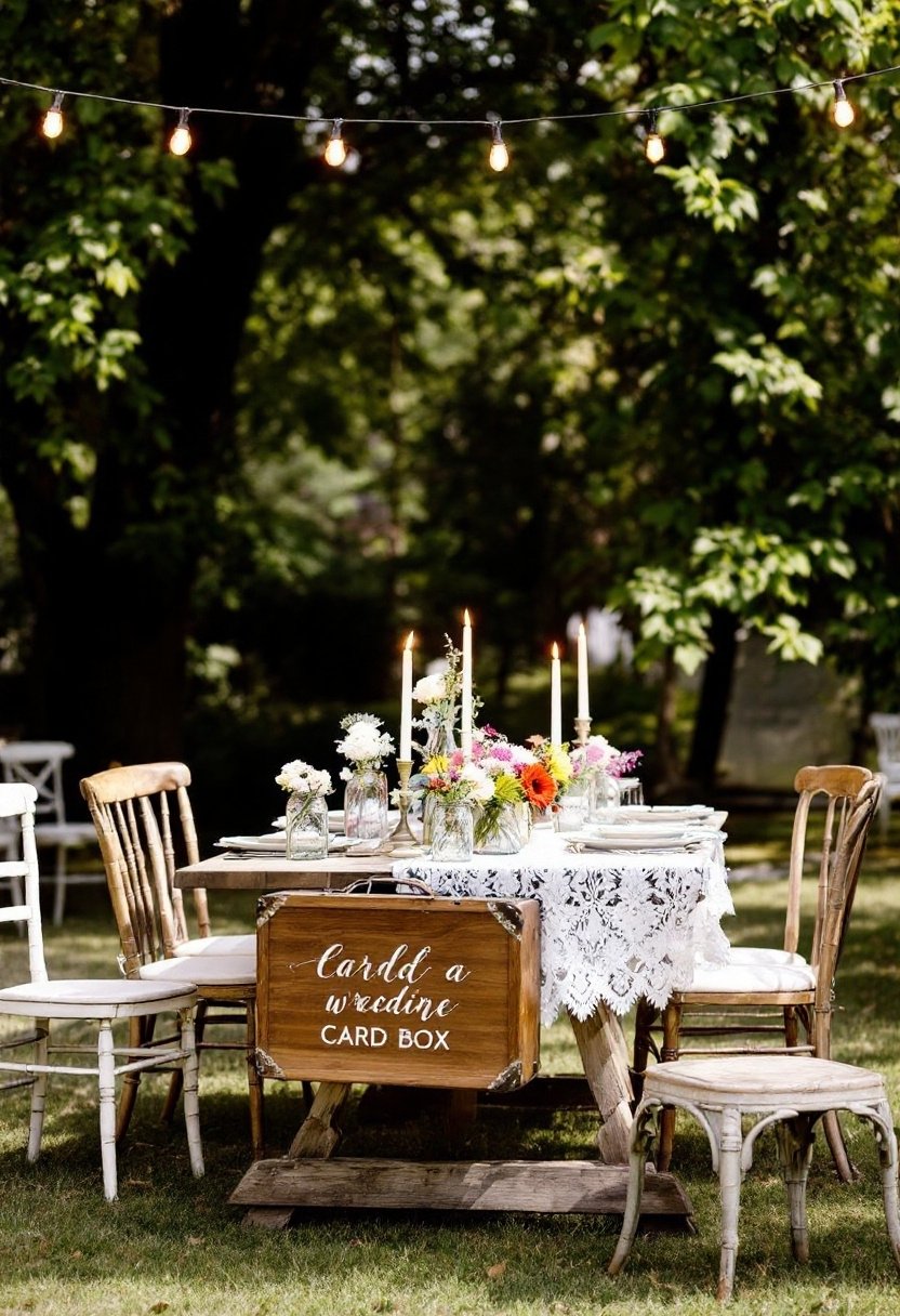 25 Backyard Wedding Ideas On A Budget 21 Recycled and upcycled decorations