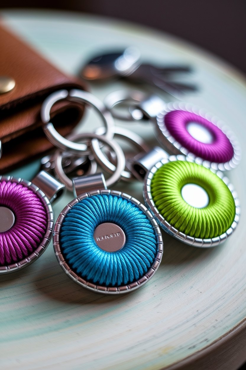 12 Cool Soda Tab Crafts You Won’t Believe Exist 7 Recycled soda tab keychains