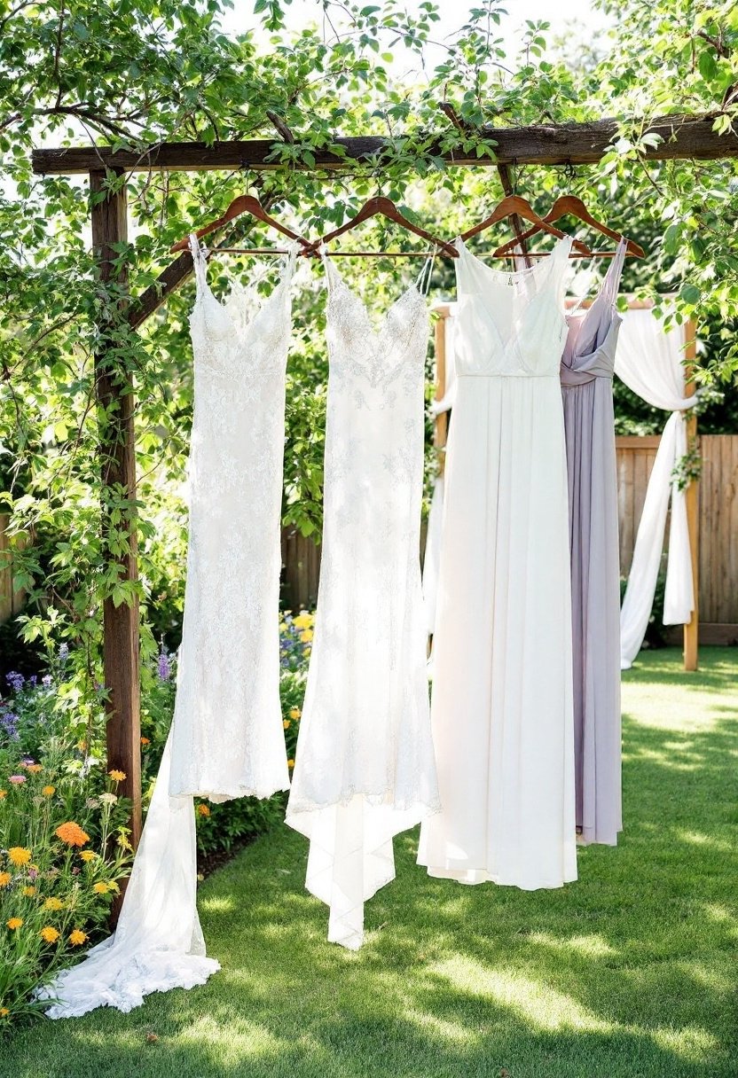 25 Backyard Wedding Ideas On A Budget 19 Save money on attire