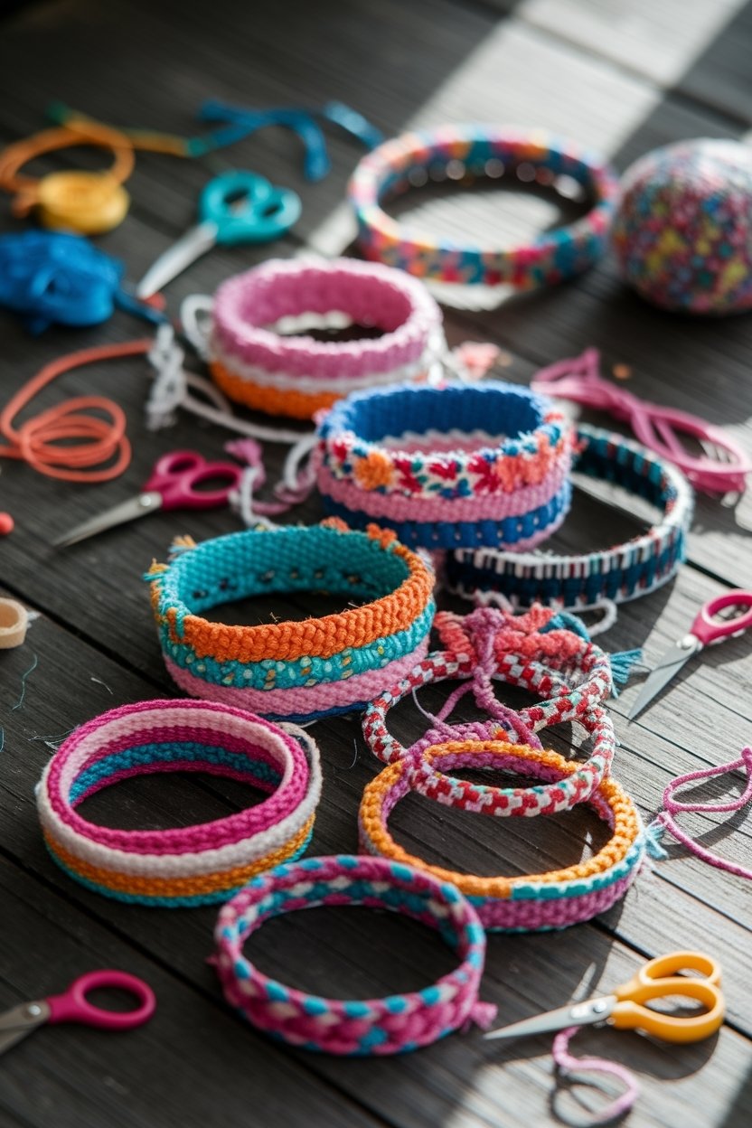20 Scrap Fabric Projects You Can Sew In An Afternoon 18 Scrap fabric bracelet project