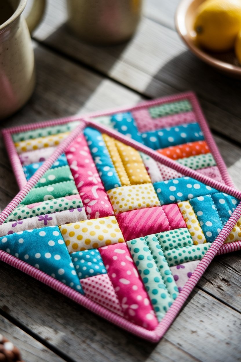 20 Scrap Fabric Projects You Can Sew In An Afternoon 4 Scrap fabric kitchen essentials