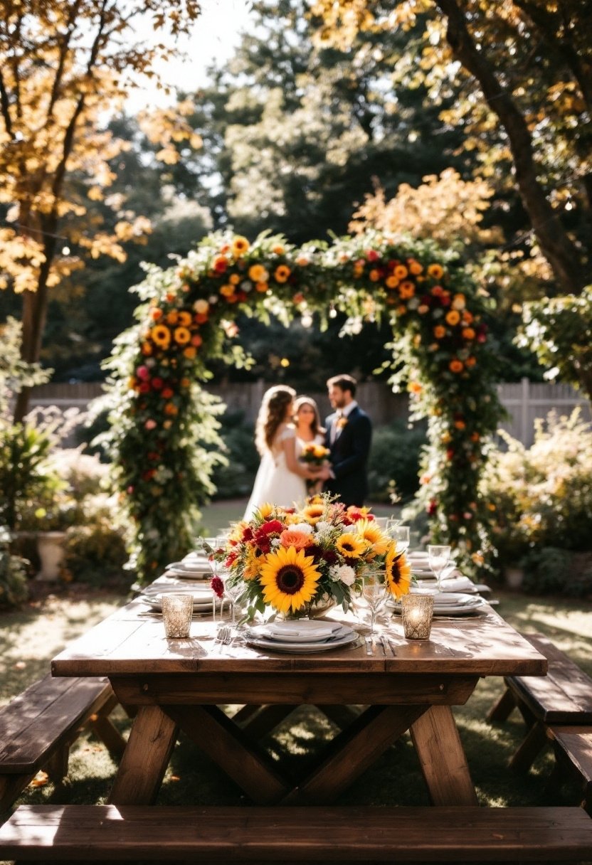 25 Backyard Wedding Ideas On A Budget 11 Seasonal local flower benefits
