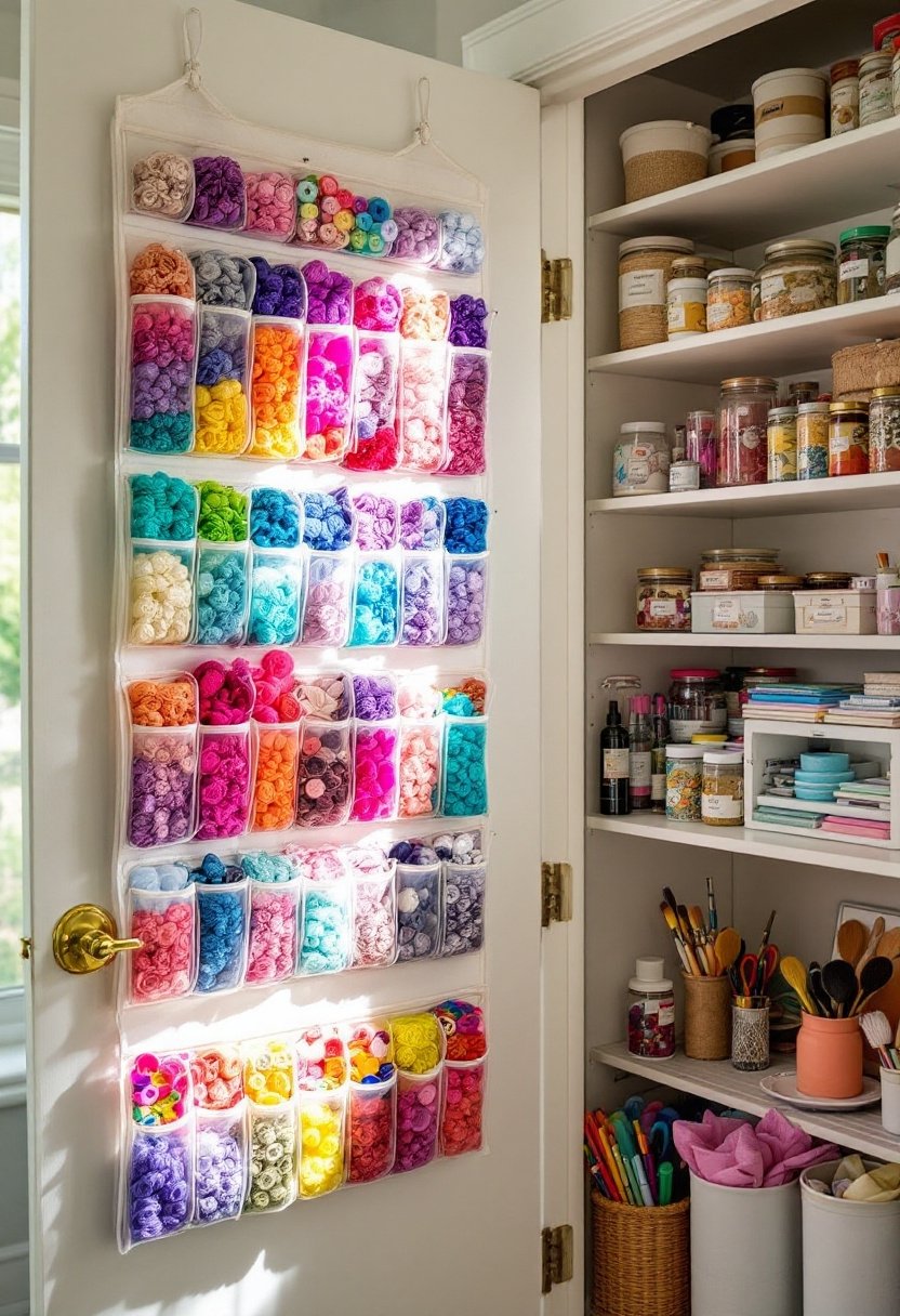 21 Craft Closet Organization Hacks You'Ll Love 6 Shoe organizer for supplies
