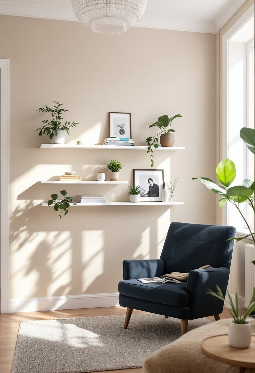 21 Cozy Small Sitting Room Ideas For Every Budget 5 Sleek storage with style