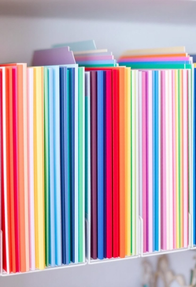 21 Craft Closet Organization Hacks You'Ll Love 13 Store paper in holders
