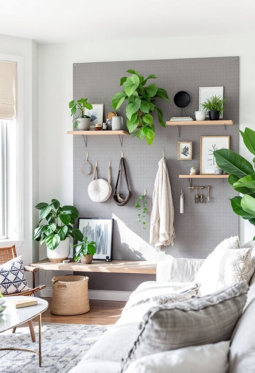 20 Stunning Living Room Wall Decor Ideas 21 Stylish and organized decor
