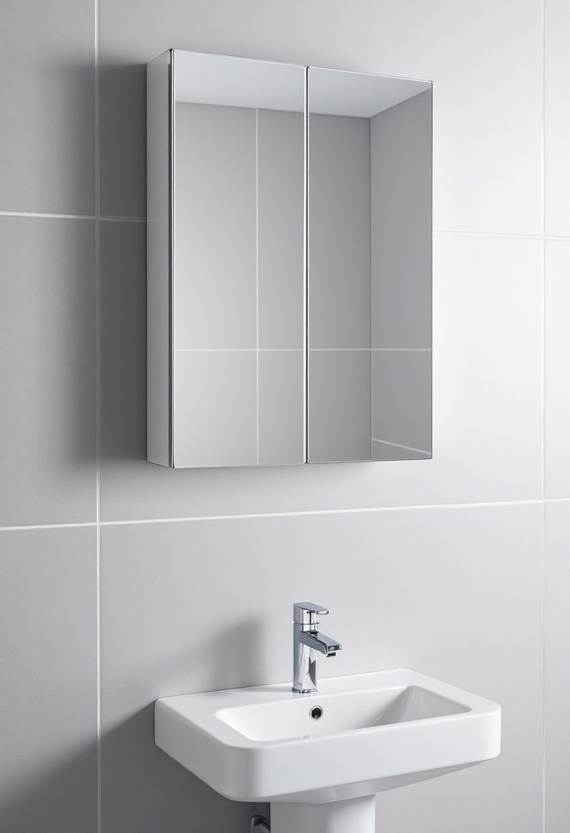 15 Clever Small Bathroom Storage Solutions 12 Stylish eye level storage