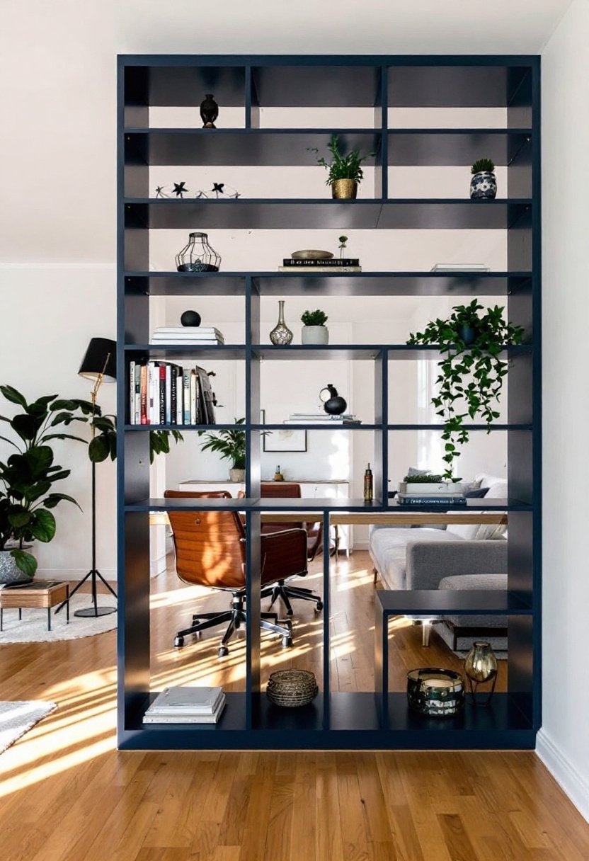 15 Ikea Billy Bookcase Hacks You'Ll Love 2 Stylish room divider transformation